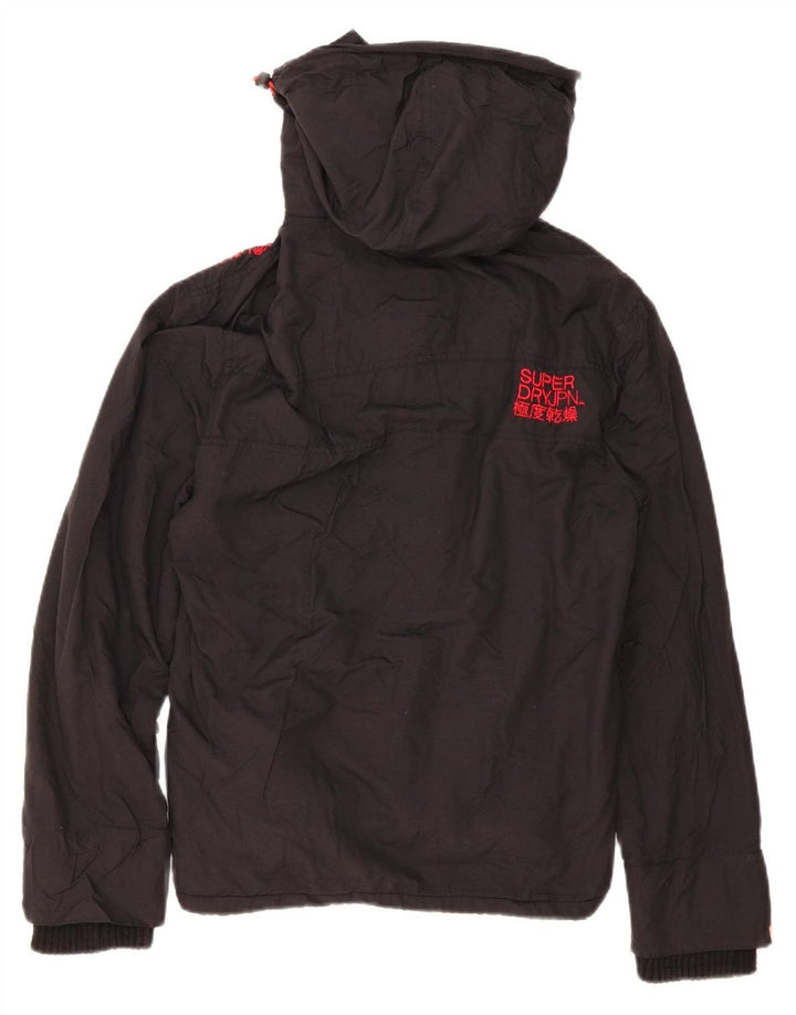 Superdry Ανδρικό Windcheater Graphic Windbreaker Jacket UK 38 Medium Black
