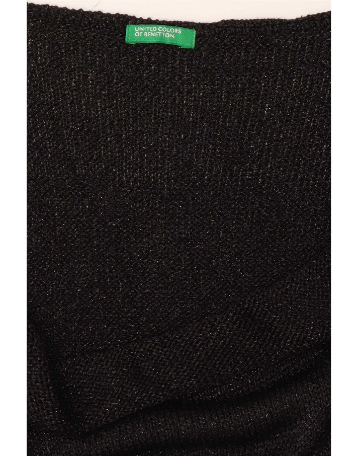 Γυναικείο Slip Dress Benetton UK 10 Small Black