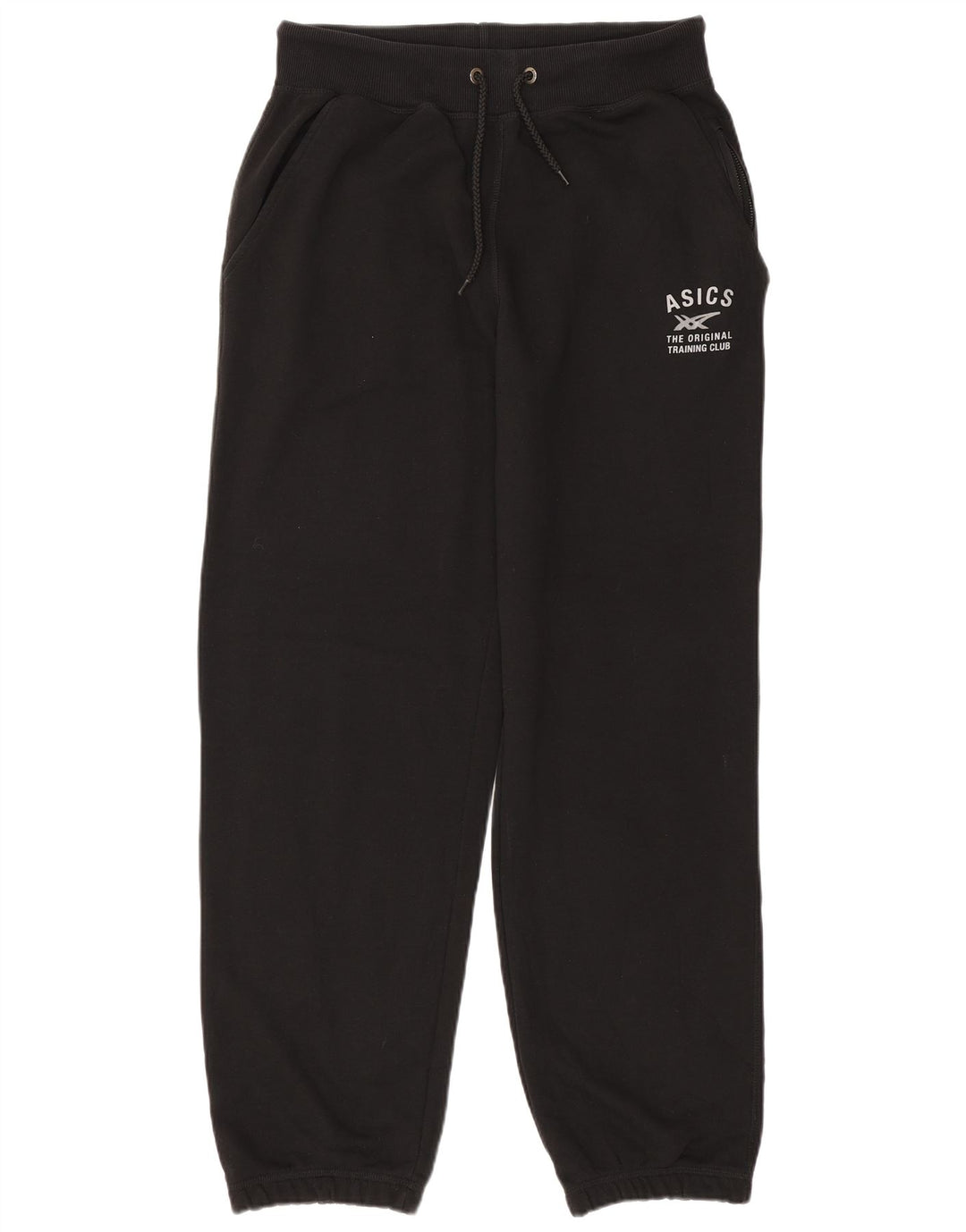 Γυναικεία αθλητική φόρμα ASICS Παντελόνι Joggers UK 18 XL Μαύρο βαμβακερό