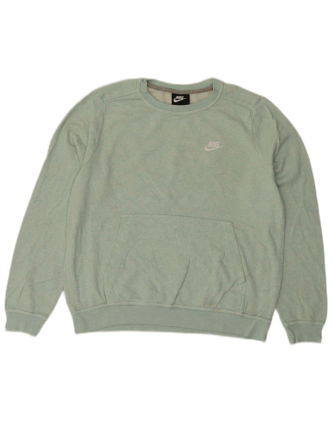 Γυναικείο φούτερ NIKE Jumper UK 14 Μεσαίο Μπλε Βαμβακερό