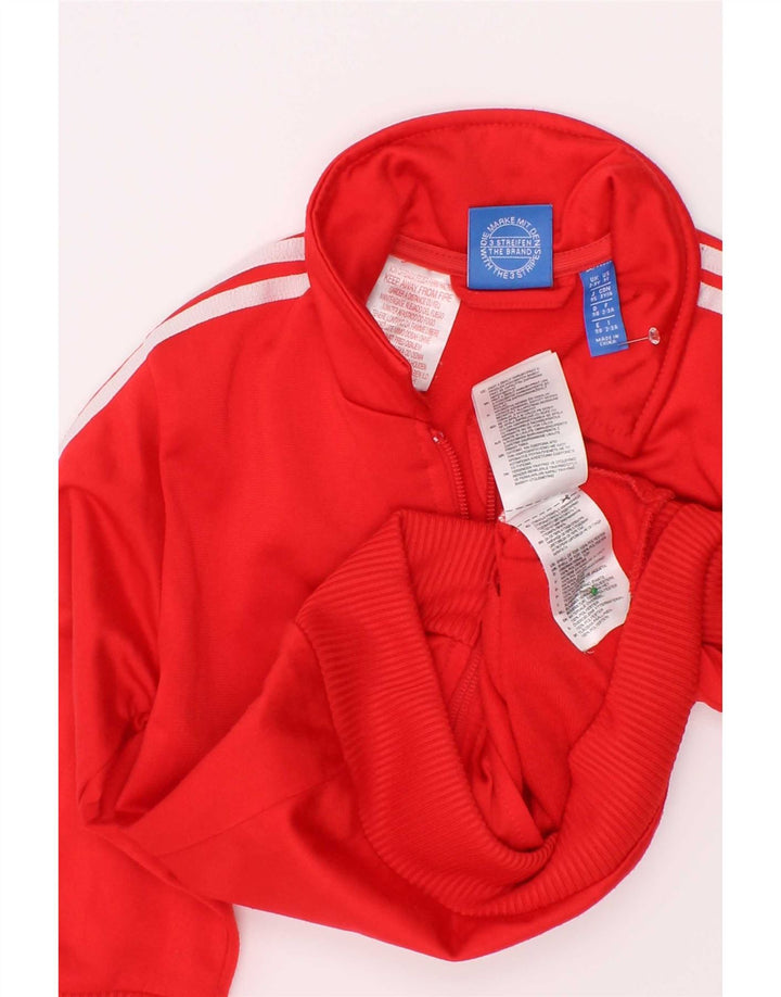 Adidas Boys Graphic αθλητική φόρμα Top Jacket 2-3 ετών Κόκκινο Πολυεστέρας