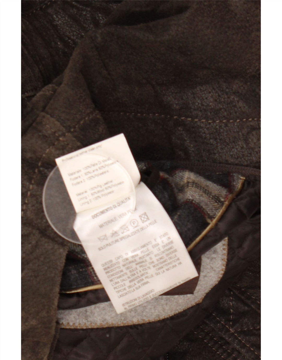 Blackthorn Ανδρικό Δερμάτινο Μπουφάν IT 48 Δερμάτινο Μεσαίο Καφέ