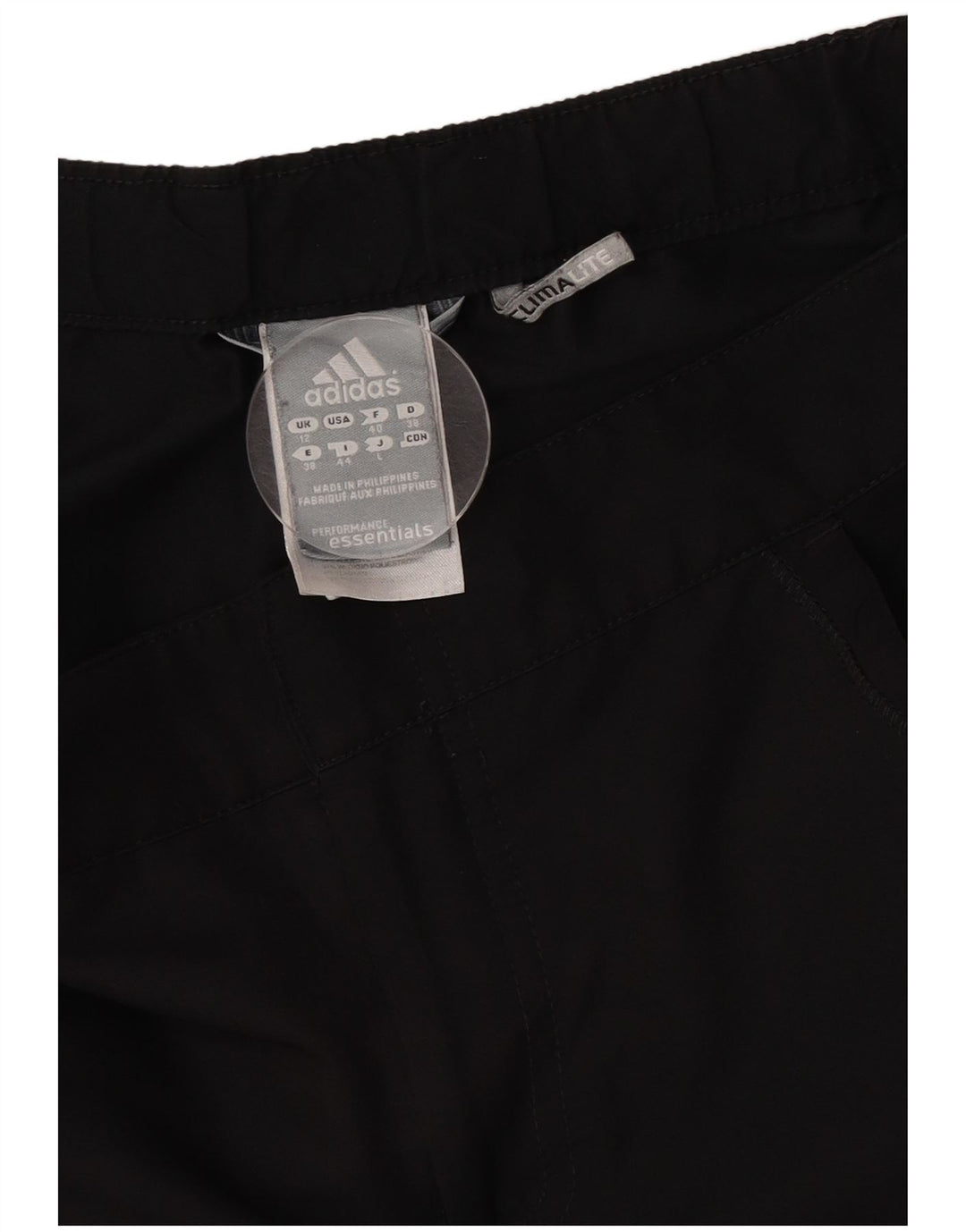 Γυναικείο αθλητικό σορτς Adidas Climalite UK 12 μεσαίο μαύρο πολυεστέρα