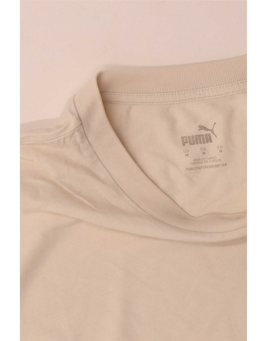 Ανδρικό T-Shirt Puma Top Βαμβακερό μεσαίο σε λευκό