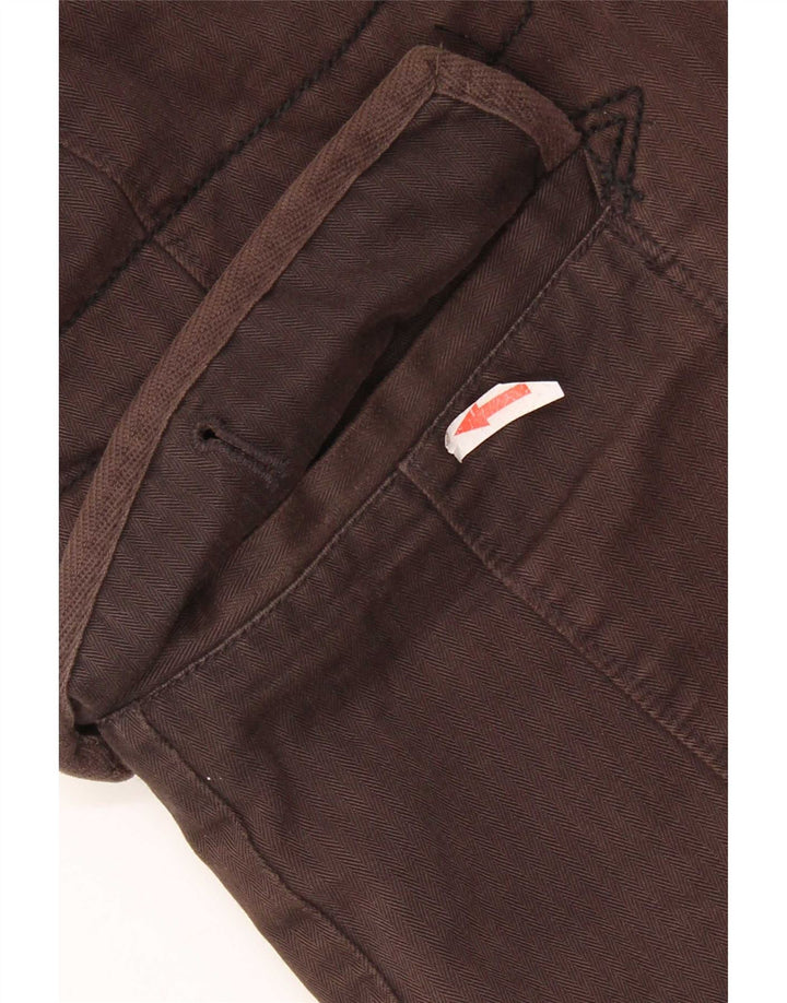Γυναικείο τζάκετ Levi's Windbreaker UK 10 Small Brown Ψαροκόκκαλο