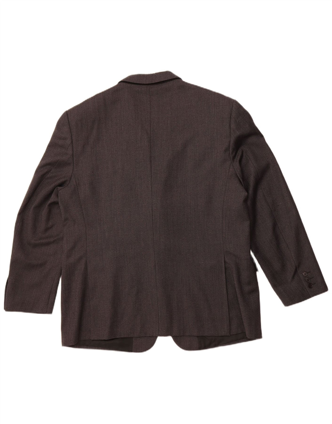 BIAGIOTTI Ανδρικό σακάκι με 3 κουμπιά σακάκι UK 40 μεγάλο γκρι μαλλί Merino