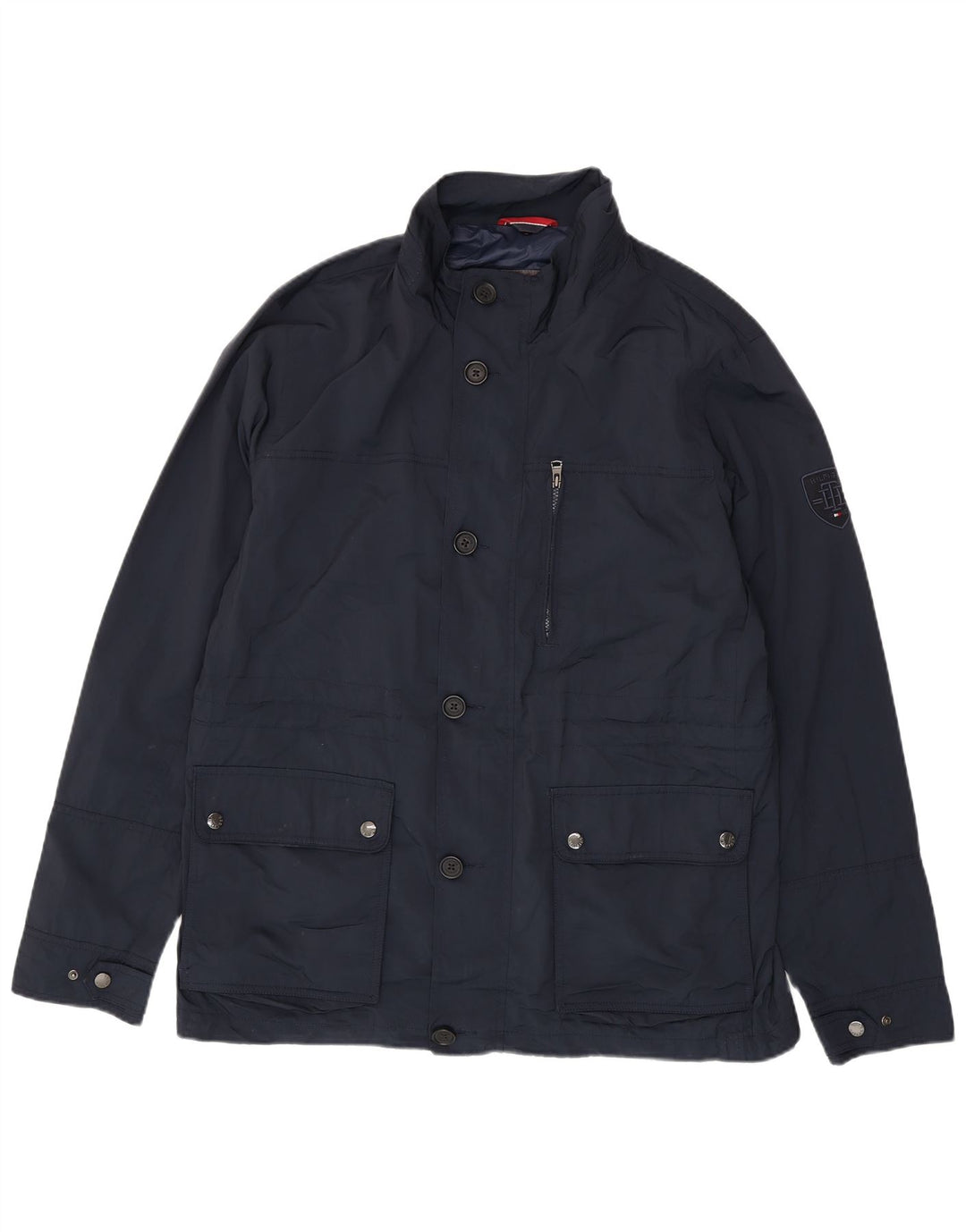 TOMMY HILFIGER Ανδρικό Utility Jacket UK 42 XL Navy Blue Polyester