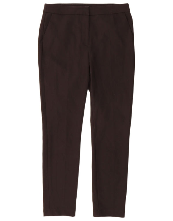 Zara Γυναικείο Skinny παντελόνι Chino EU 40 Medium W30 L27 Μαύρο βαμβακερό