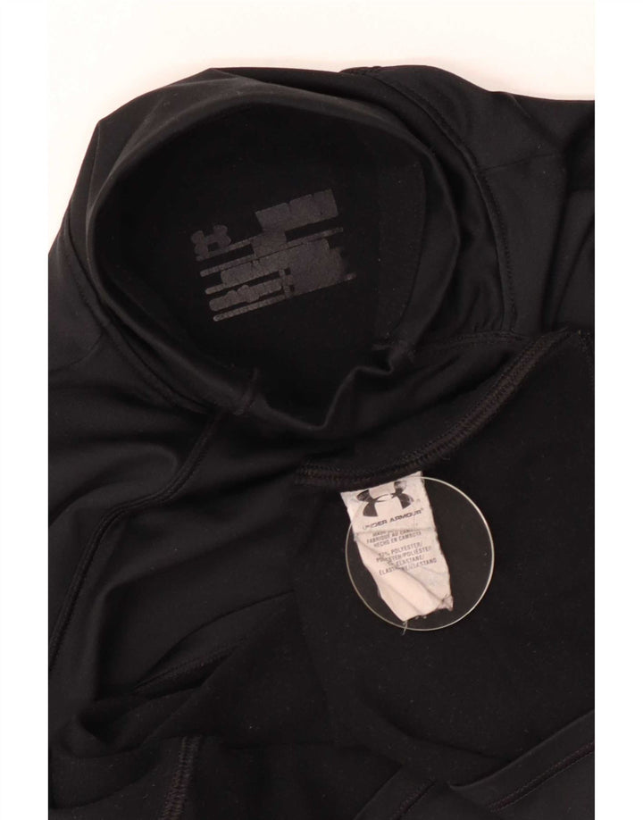 Under Armour Γυναικείο Γραφικό Μακρυμάνικο UK 4 XS Μαύρο Πολυεστέρας