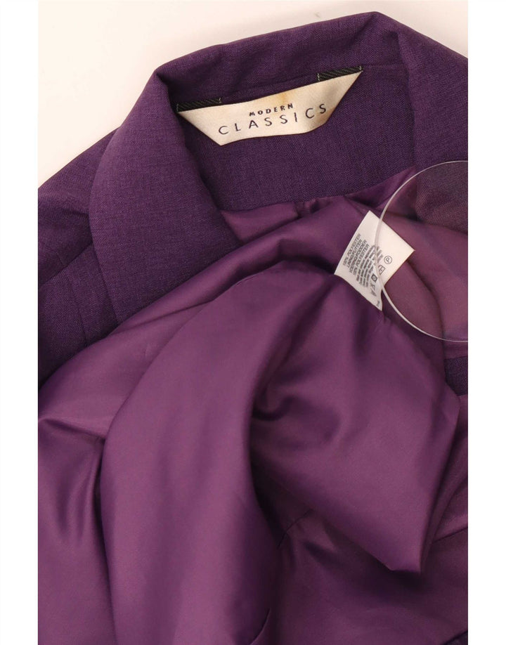 Modern Classics Γυναικείο Πανωφόρι UK 12 Medium Purple Polyester