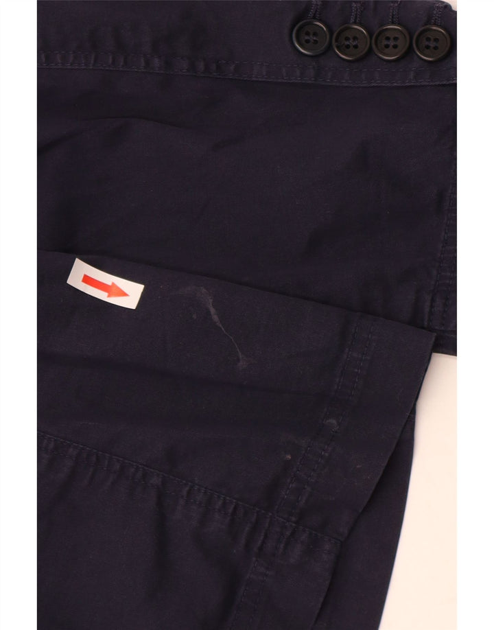BIKKEMBERGS Ανδρικό σακάκι 2 κουμπιών UK 38 Medium Navy Blue