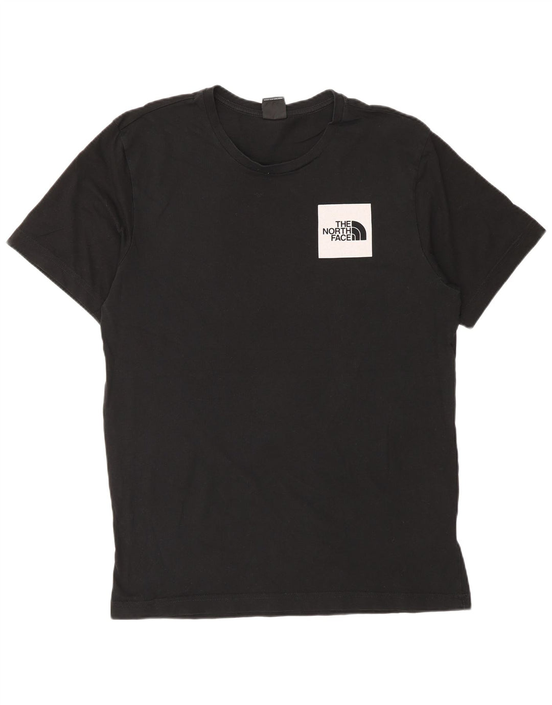 Ανδρικό γραφικό T-Shirt North Face Top Μεσαίο μαύρο βαμβακερό
