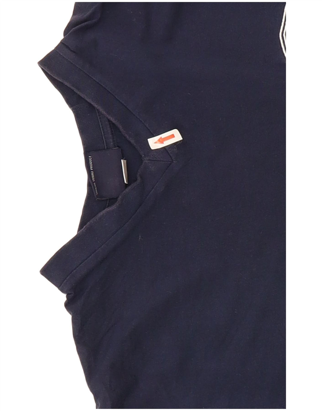 Ανδρικό T-Shirt Umbro Top από μεσαίο μπλε ναυτικό βαμβακερό