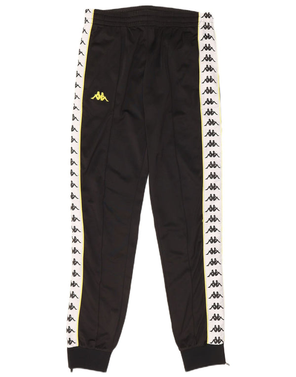 Ανδρική φόρμα γραφικής Kappa Παντελόνι Joggers Small Black Colourblock