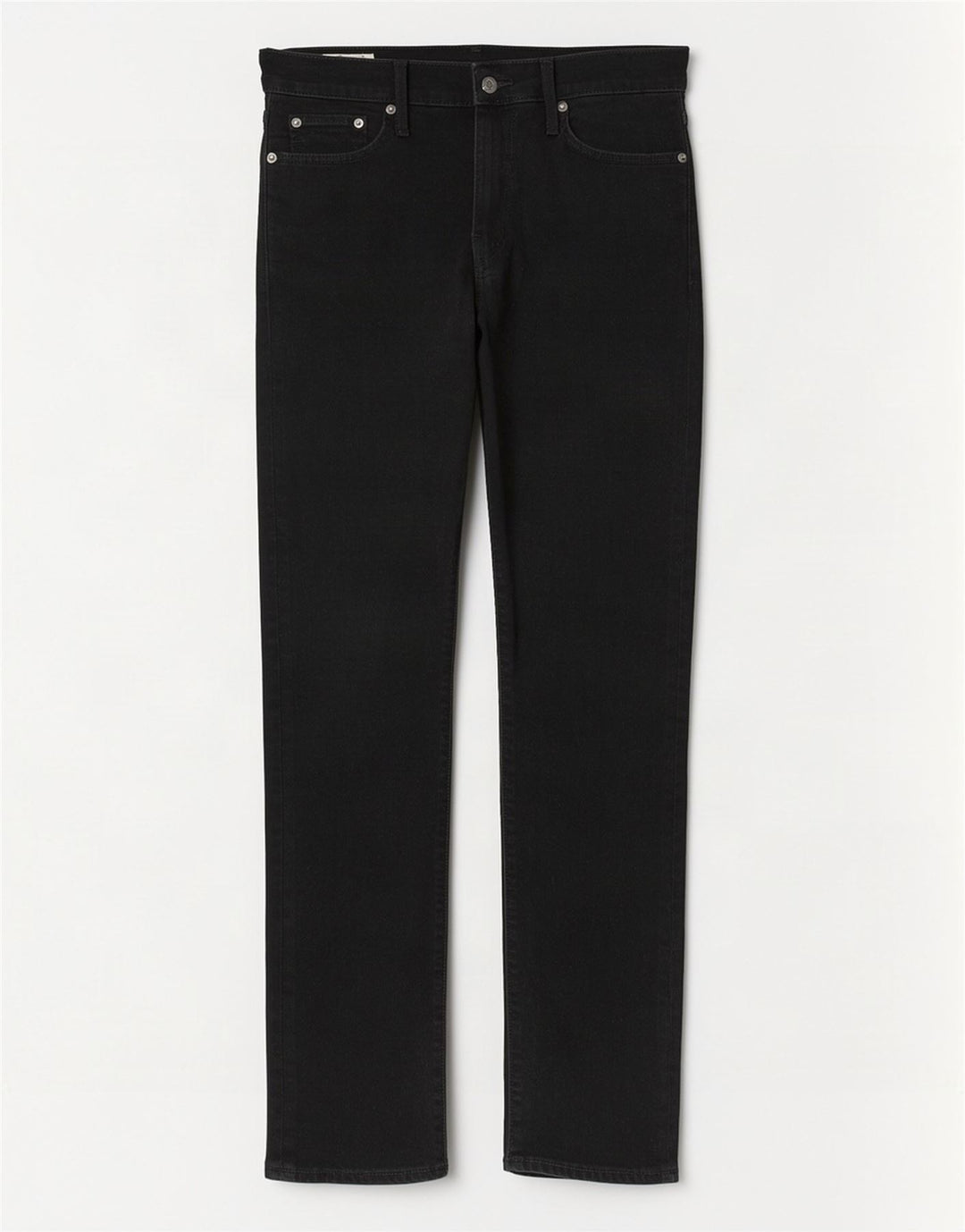 Levi's Mens 502 Tapered Jeans W30 L32 Μαύρο βαμβακερό