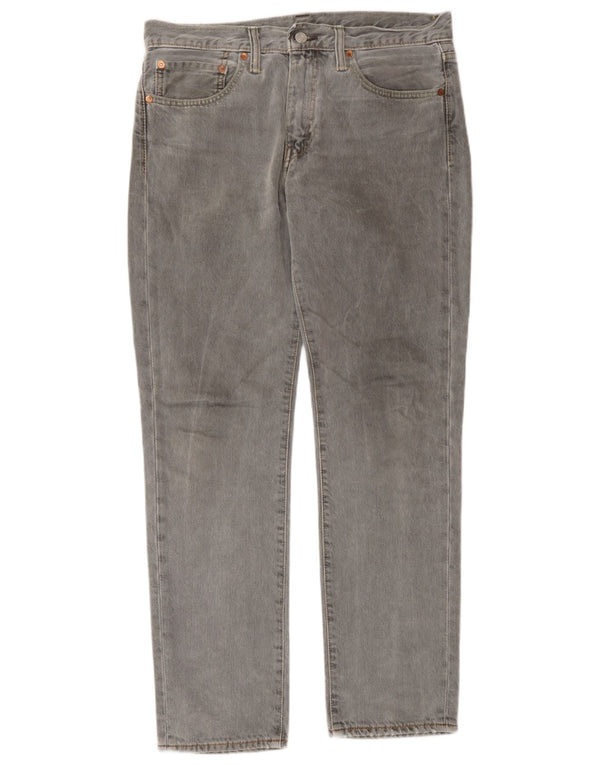 Levi's Mens 511 Slim Tapered Jeans W32 L30 Γκρι βαμβακερό