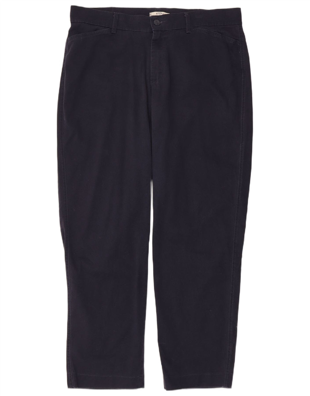 Γυναικείο ίσιο casual παντελόνι LEE US 18 2XL W40 L31 Navy Blue Cotton