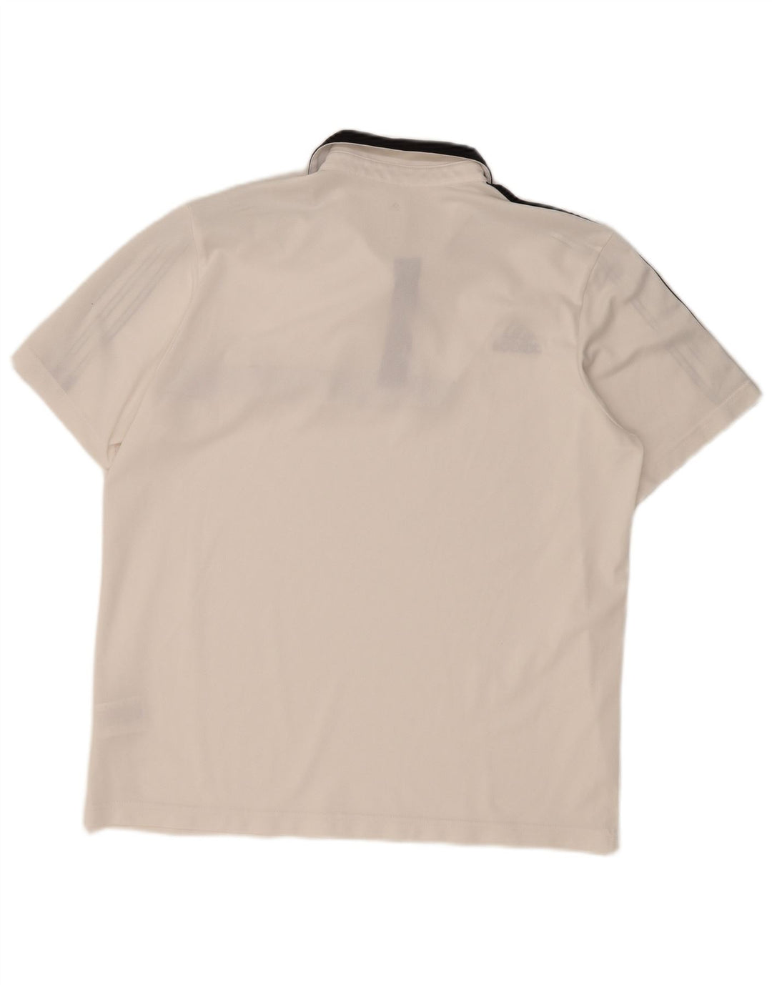 Ανδρικό πουκάμισο ADIDAS Climalite Polo XL White Colourblock Polyester