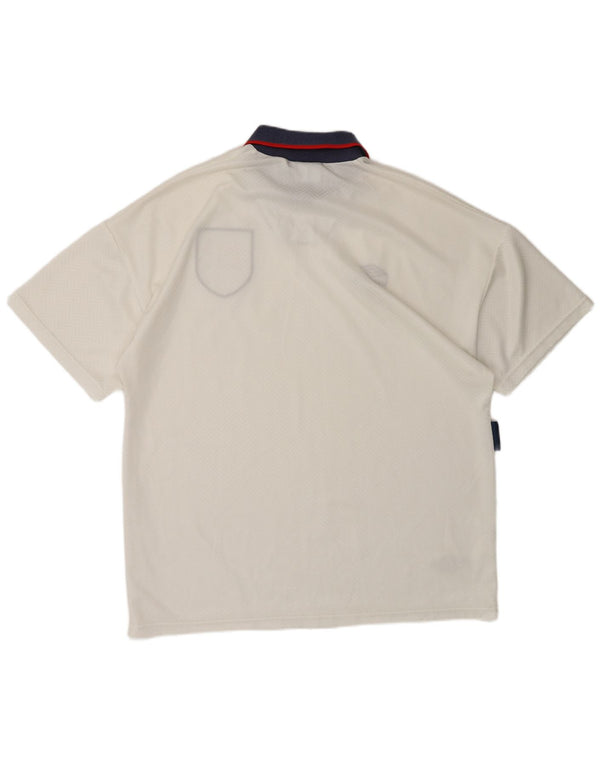 Umbro Mens England Home 1993-1995 Ποδοσφαιρική φανέλα XL White Sports