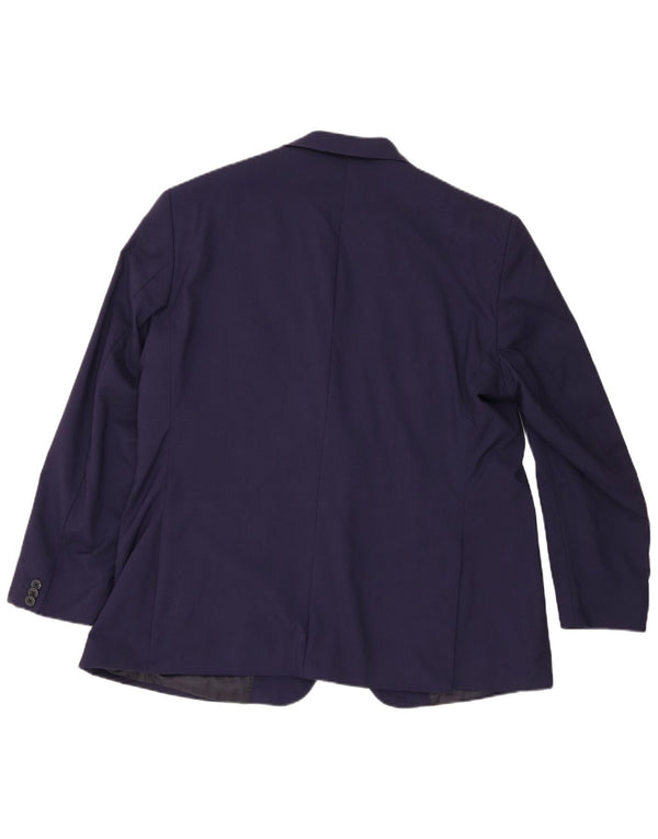 Pierre Cardin Ανδρικό σακάκι με 2 κουμπιά σακάκι UK 40 Large Navy Blue Wool