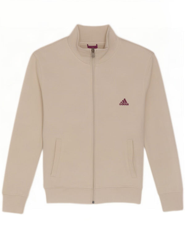 Γυναικεία αθλητική φόρμα Adidas Top Jacket UK 14 Medium White