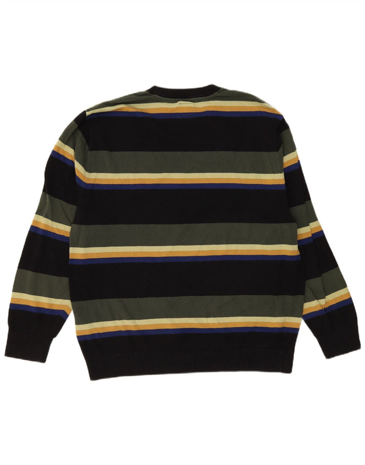 Ανδρικό πουλόβερ Vans Crew Neck Jumper Μεγάλο πολύχρωμο βαμβακερό ριγέ