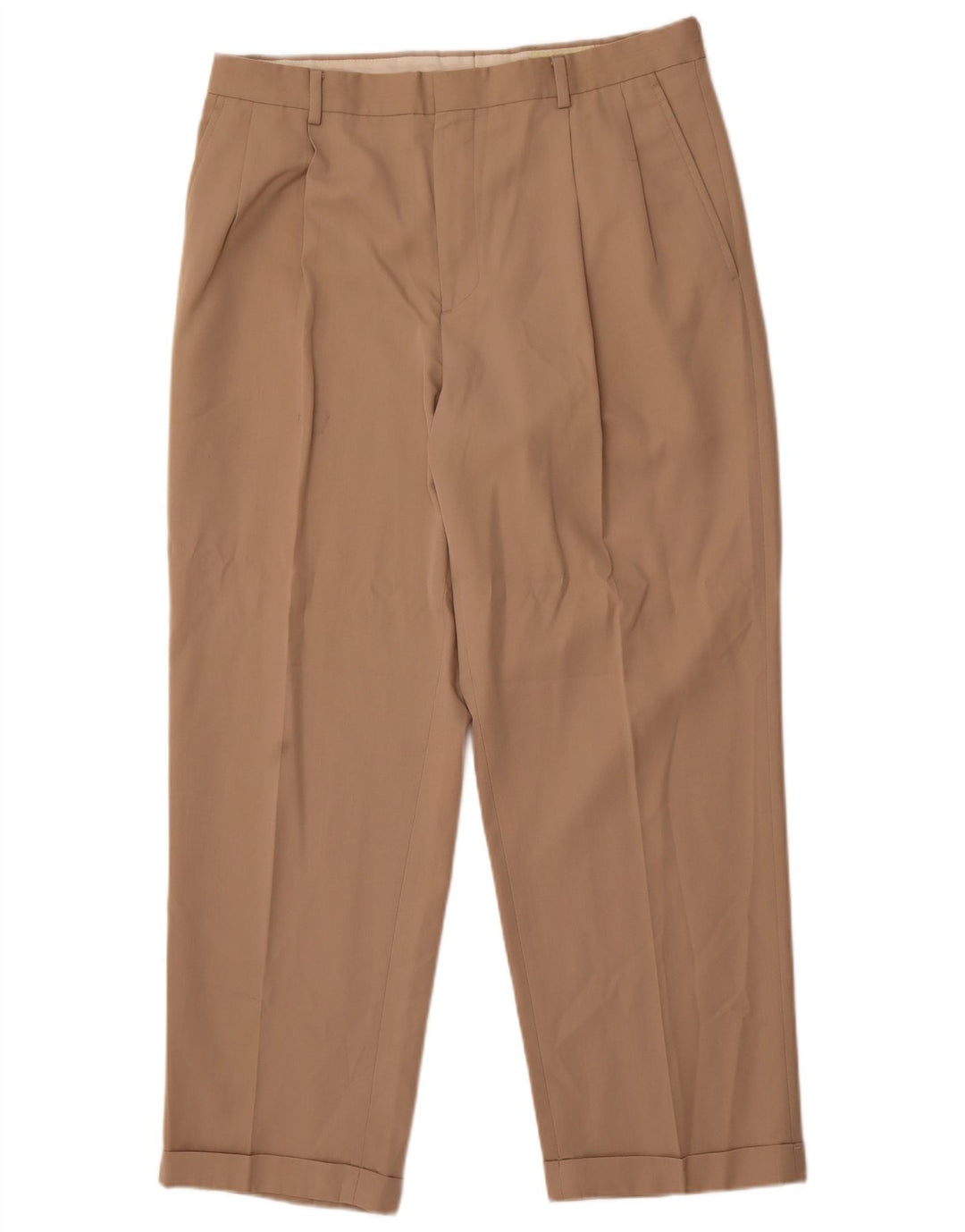 Eddie Bauer Ανδρικό παντελόνι Chino με καρφίτσες W36 L30 Μπεζ πολυεστέρας