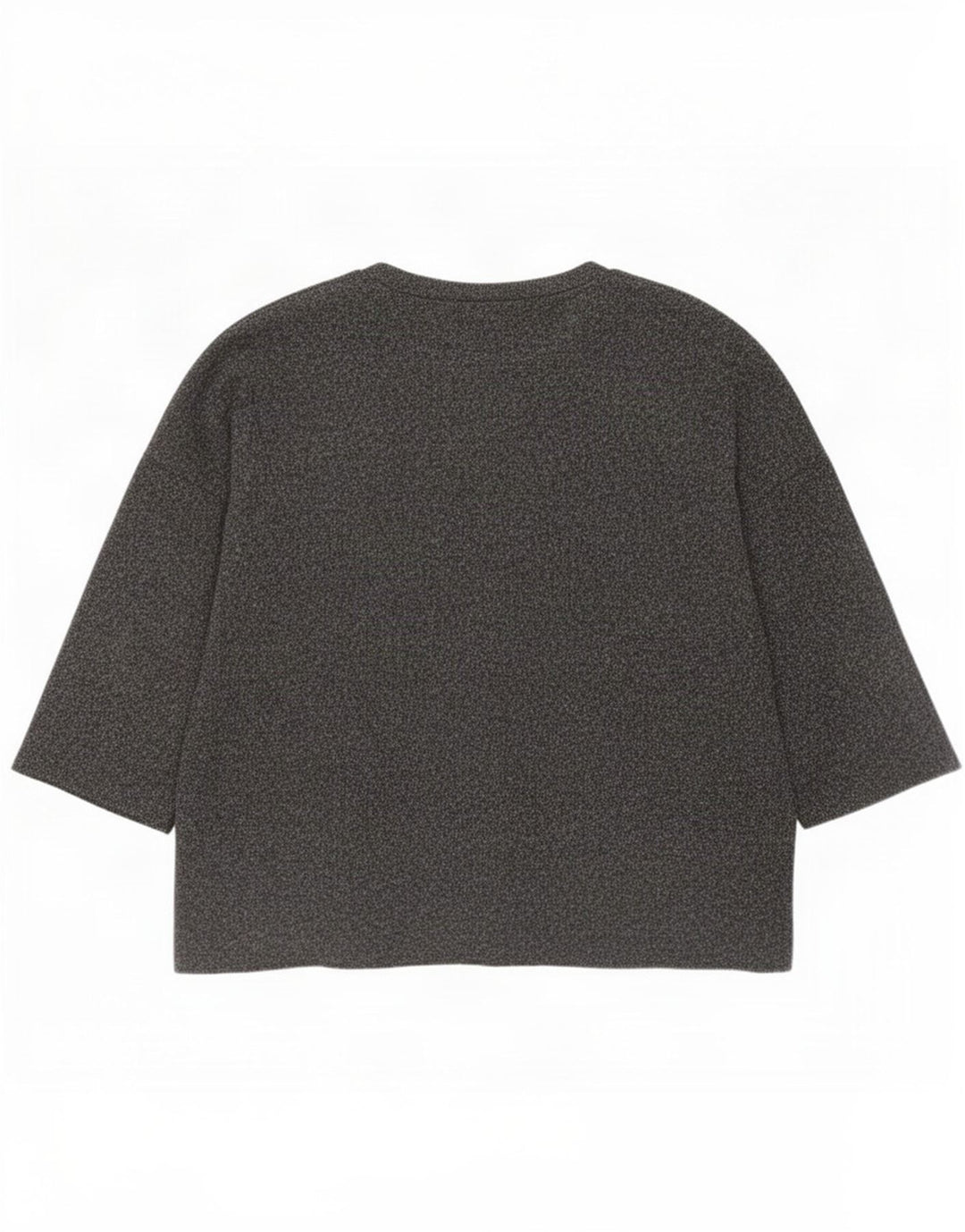 Zara Γυναικείο τοπ 3/4 μανίκι UK 16 Large Grey Polyester
