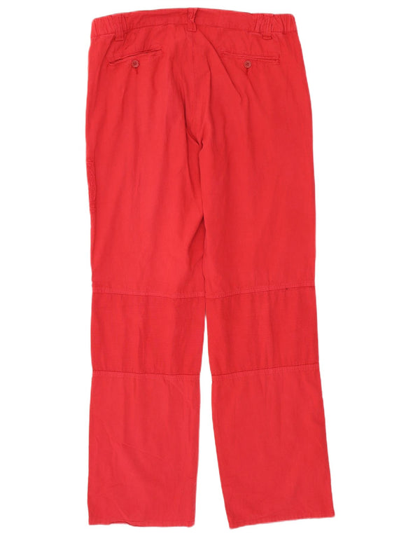 North Sails Ανδρικό ίσιο παντελόνι Chino IT 52 XL W36 L33 κόκκινο βαμβακερό