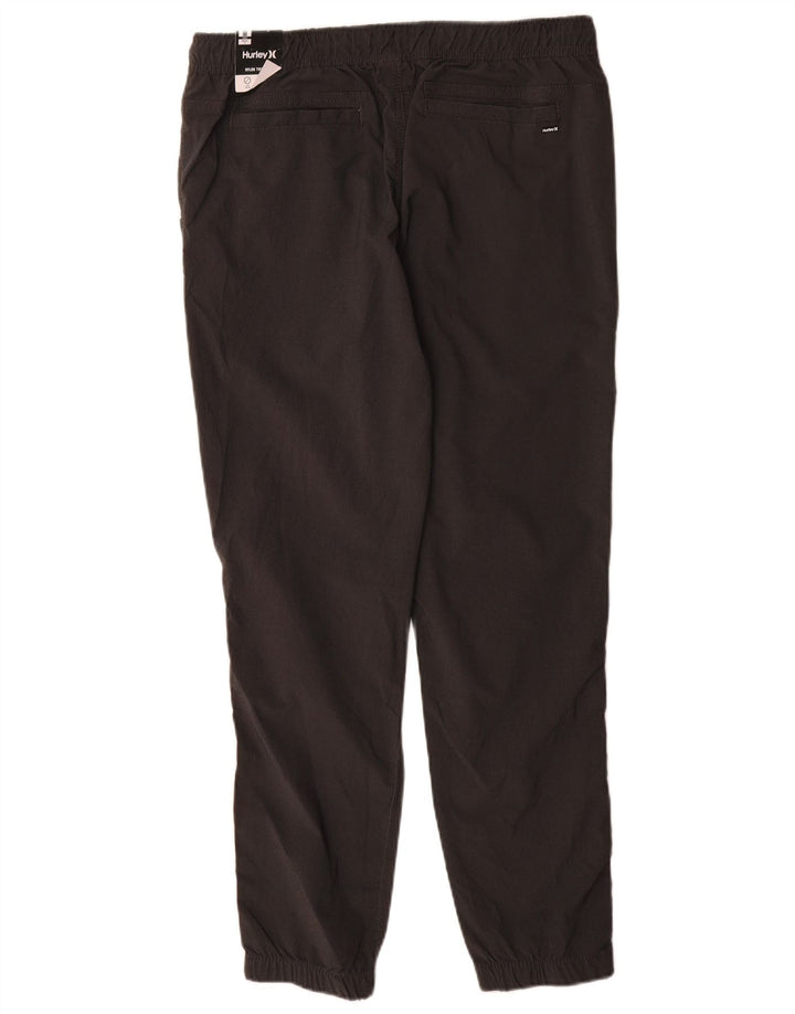 Hurley Γυναικείο Joggers Chino Παντελόνι Medium W32 L30 Grey Nylon