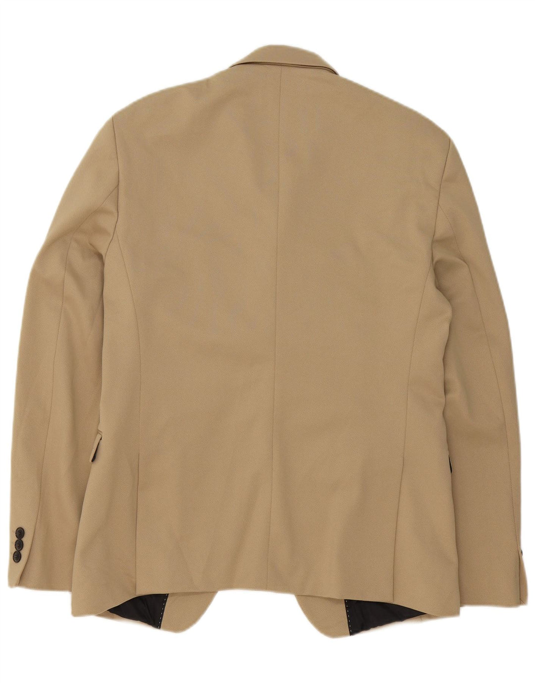 Zara Ανδρικό σακάκι μπλέιζερ 1 κουμπιού EU 50 Medium Beige Polyester