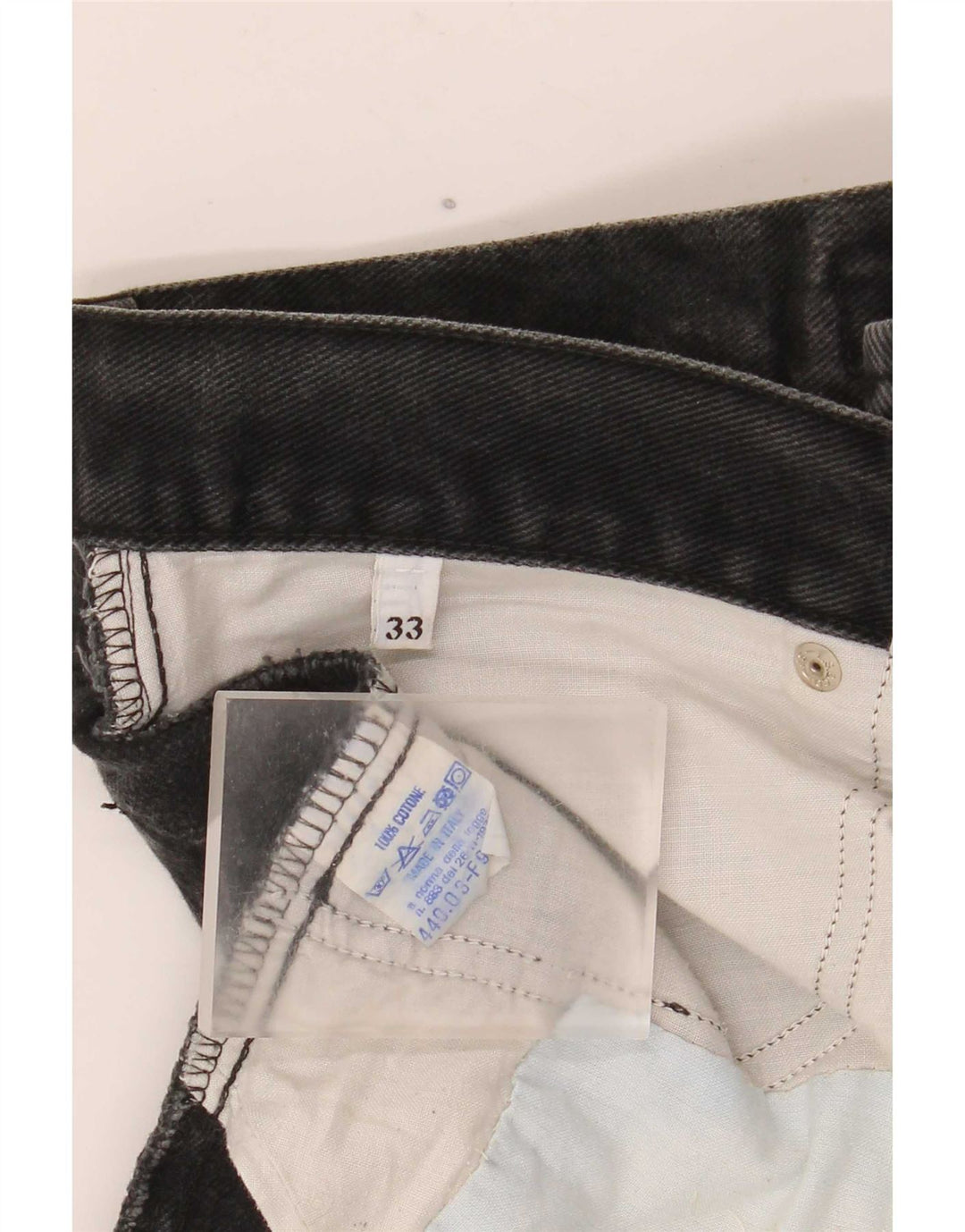 Ανδρικό τζιν Levi's Straight W33 L34 Μαύρο βαμβακερό