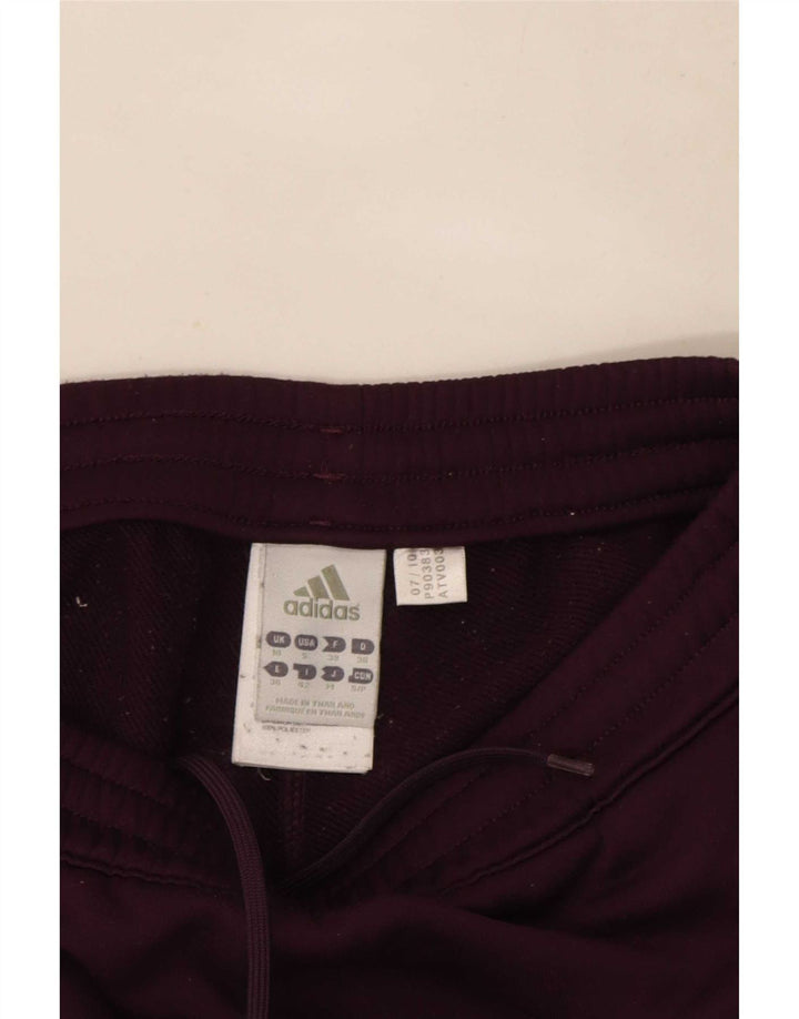 Γυναικεία αθλητική φόρμα Adidas Παντελόνι UK 10 Small Purple Polyester