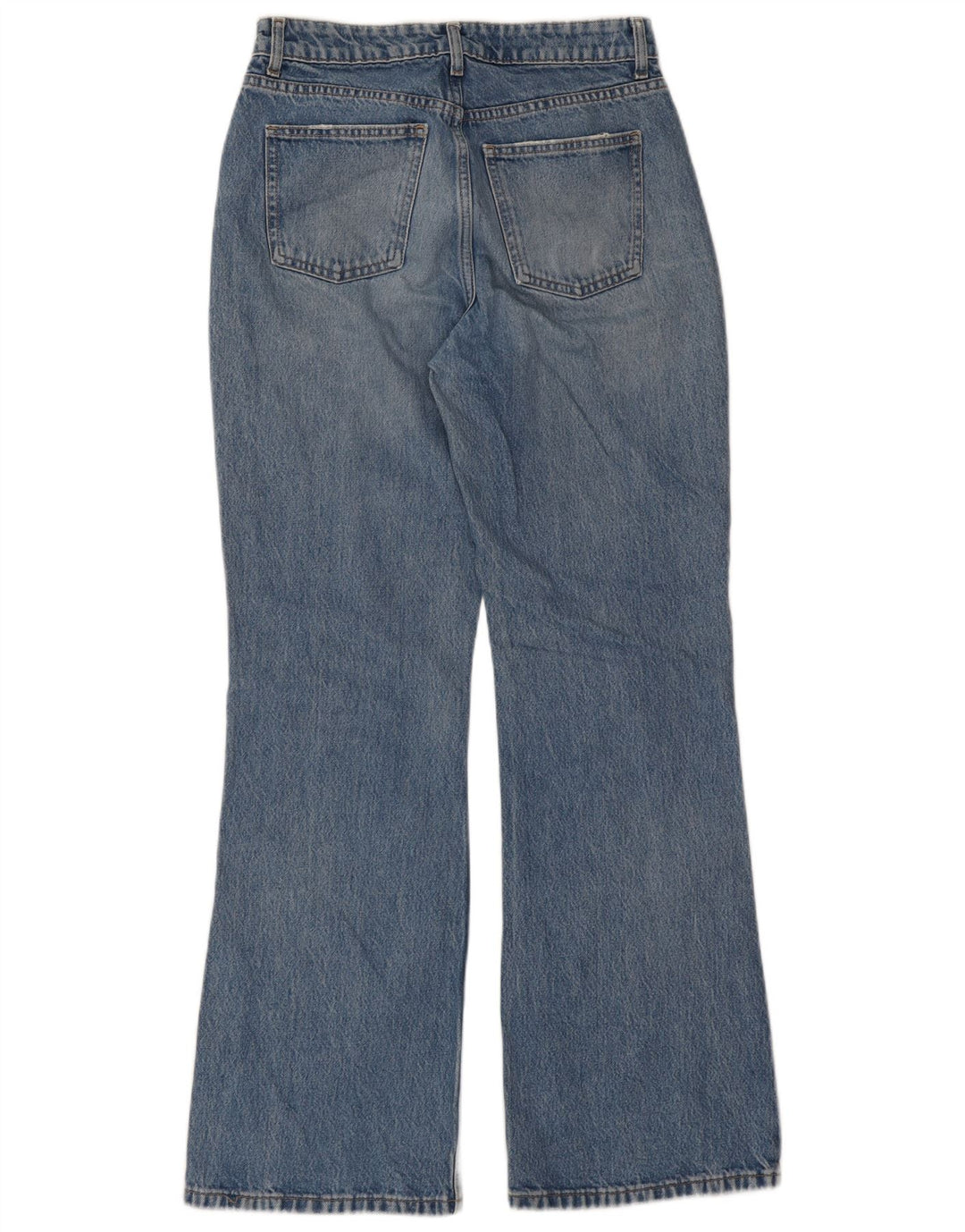 Topshop Γυναικείο τζιν με φλάντζα W30 L32 Μπλε βαμβακερό