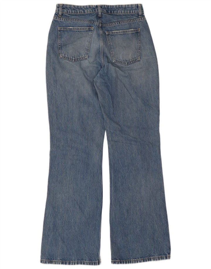 Topshop Γυναικείο τζιν με φλάντζα W30 L32 Μπλε βαμβακερό