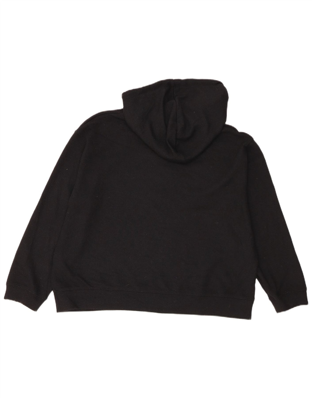 Zara Γυναικείο Hoodie Jumper UK 14 Medium Black Polyester