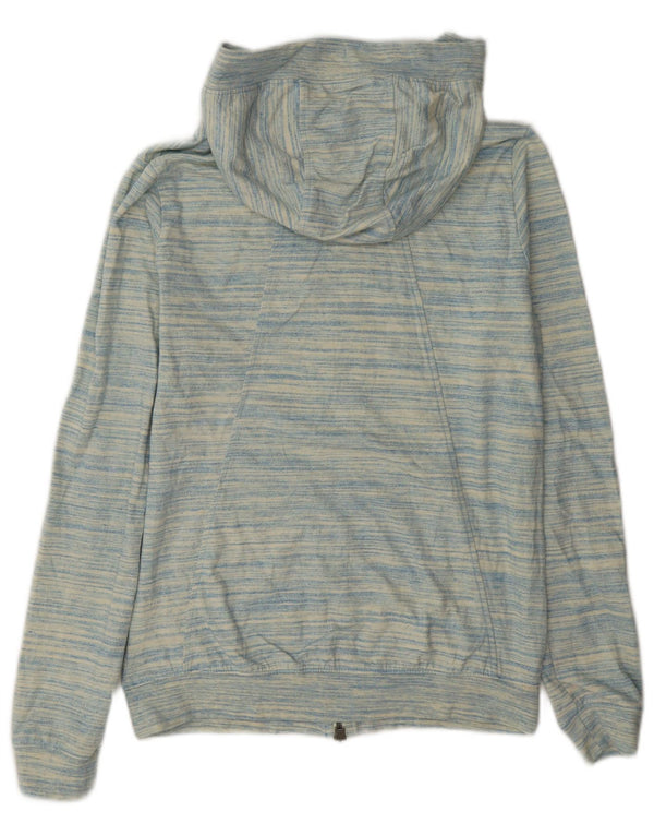 Γυναικείο πουλόβερ Nike με φερμουάρ UK 10 Small Blue Flecked Polyester