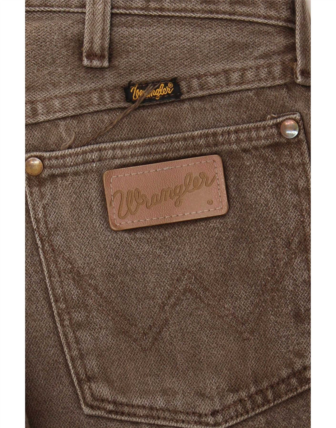 Ανδρικό τζιν ίσιο Wrangler W32 L28 Καφέ
