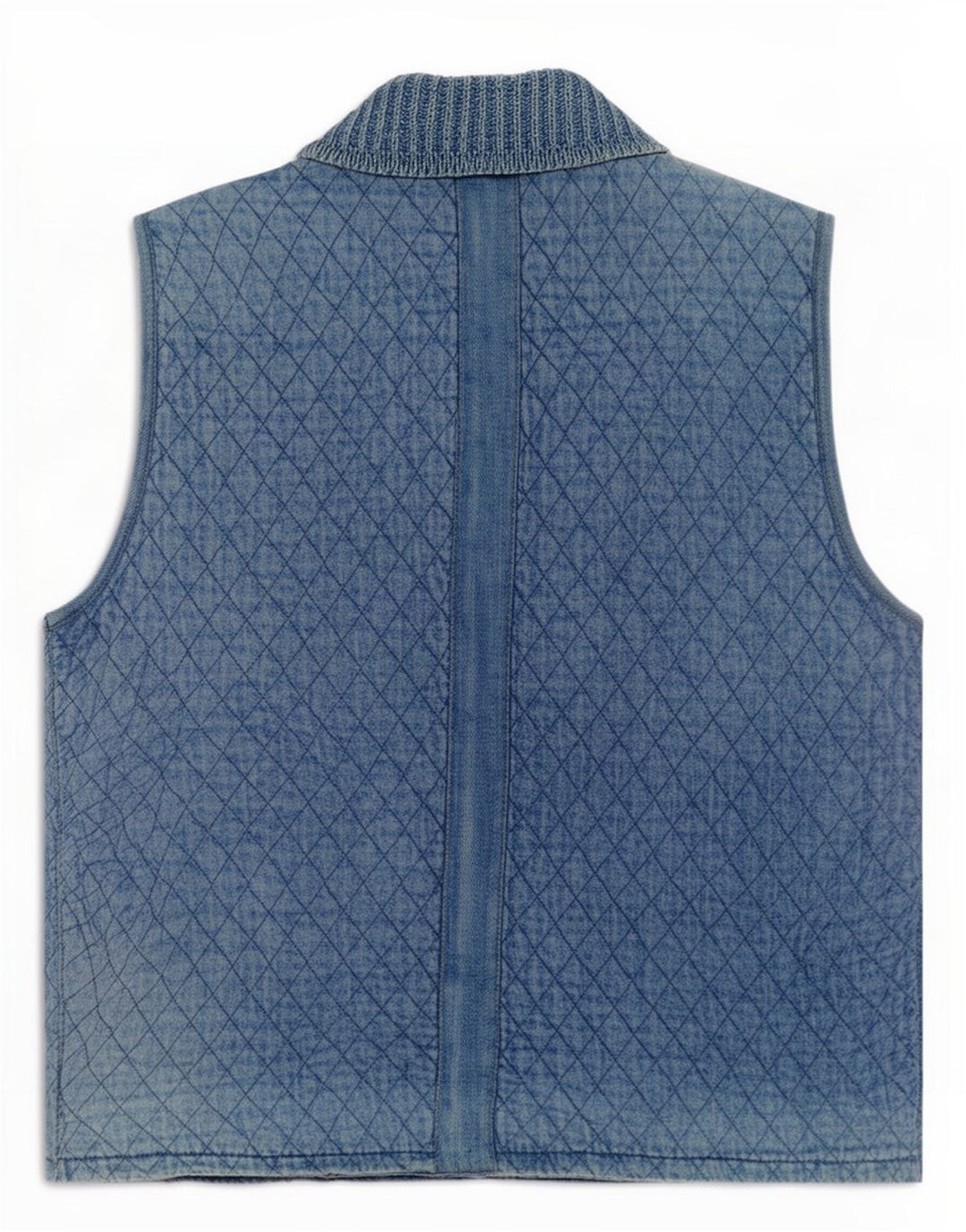 Blue Willi's Γυναικείο Τζιν Gilet UK 14 Medium Cotton