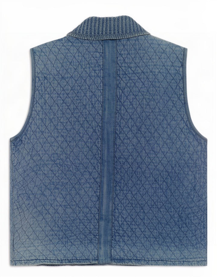 Blue Willi's Γυναικείο Τζιν Gilet UK 14 Medium Cotton
