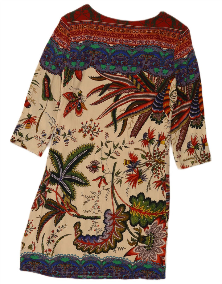 DESIGUAL Γυναικείο φόρεμα με γραφικά Shift EU 36 Μικρό πολύχρωμο φλοράλ