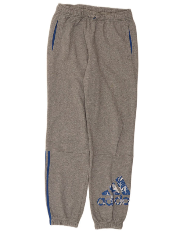 Παντελόνι αθλητικής φόρμας Adidas Boys Graphic Joggers 13-14 Years Grey Flecked
