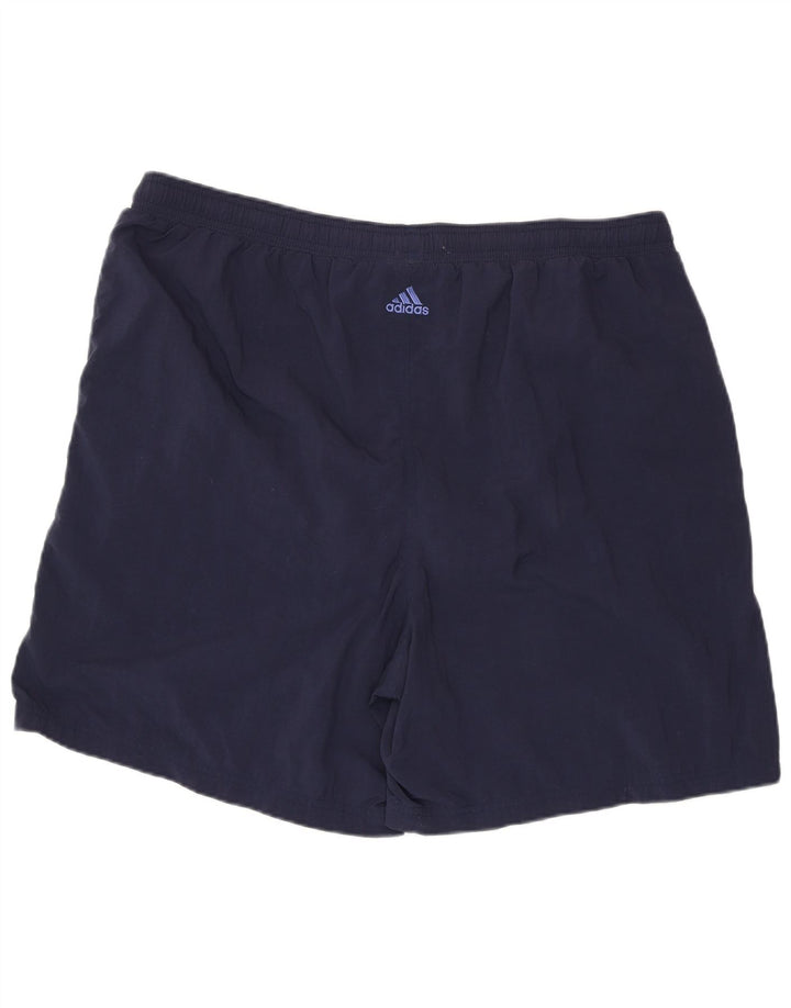 Ανδρικό αθλητικό σορτς ADIDAS 2XL Navy Blue Polyester