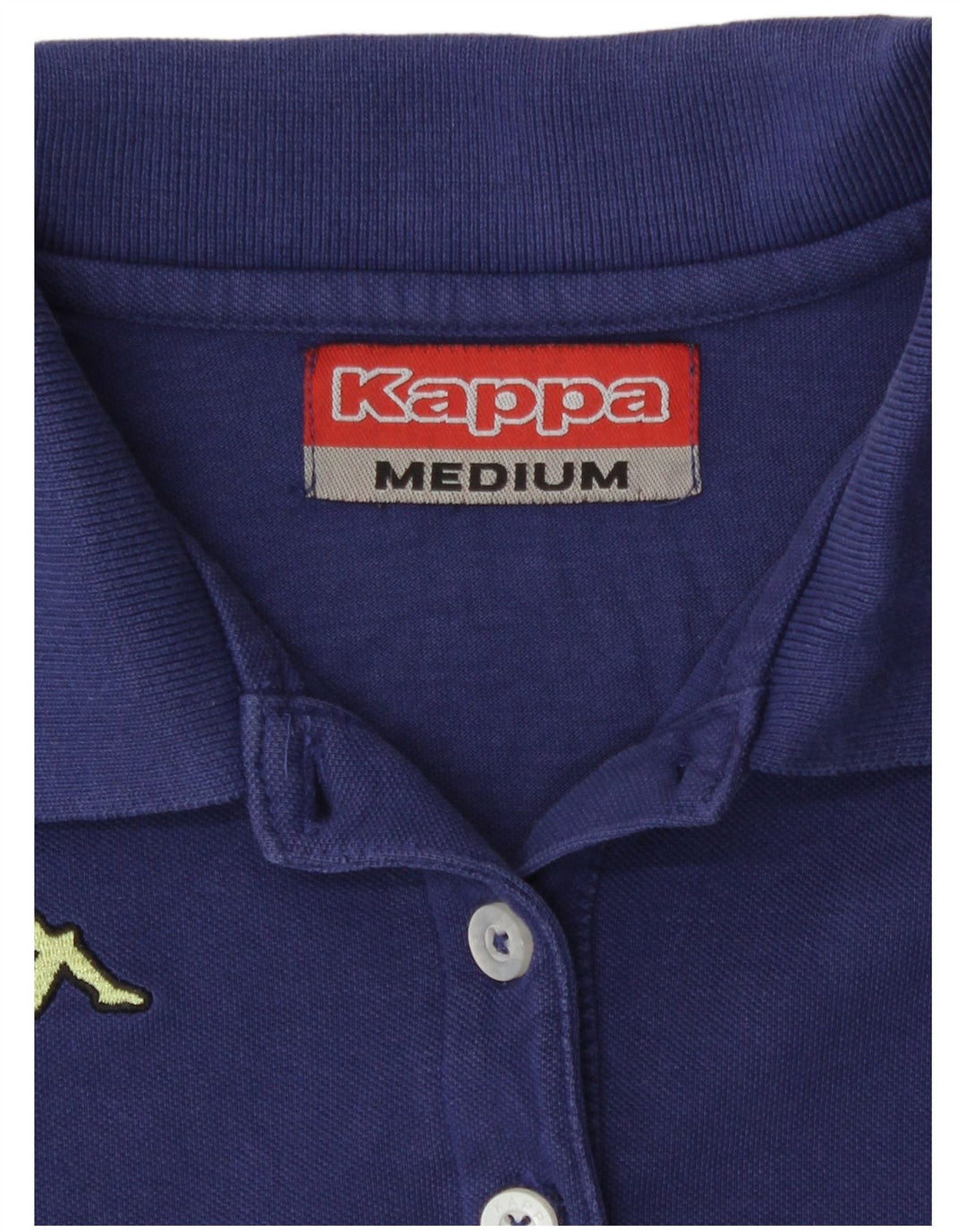 Kappa γυναικείο αμάνικο μπλουζάκι πόλο UK 12 Medium Navy Blue