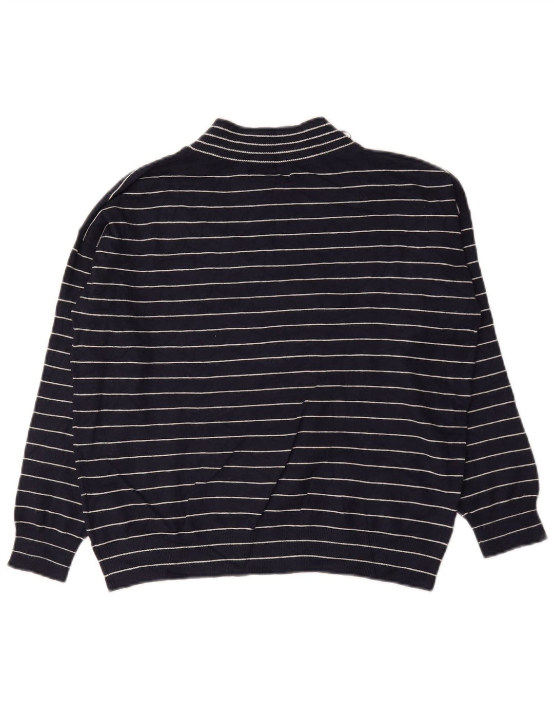 Marks & Spencer Γυναικείο πουλόβερ με λαιμόκοψη σε V UK 10 Small Navy Blue