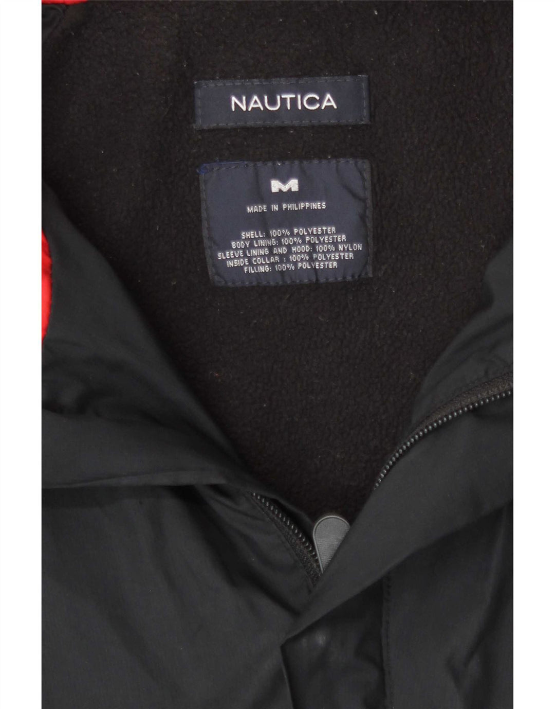 Ανδρικό μπουφάν με κουκούλα Nautica UK 38 Medium Navy Blue Colourblock