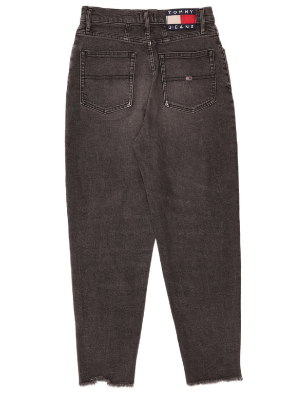 Tommy Hilfiger Γυναικείο τζιν κωνικό W27 L26 μαύρο βαμβακερό