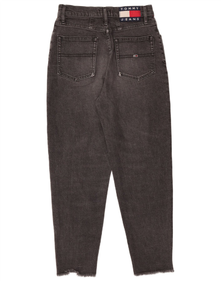 Tommy Hilfiger Γυναικείο τζιν κωνικό W27 L26 μαύρο βαμβακερό