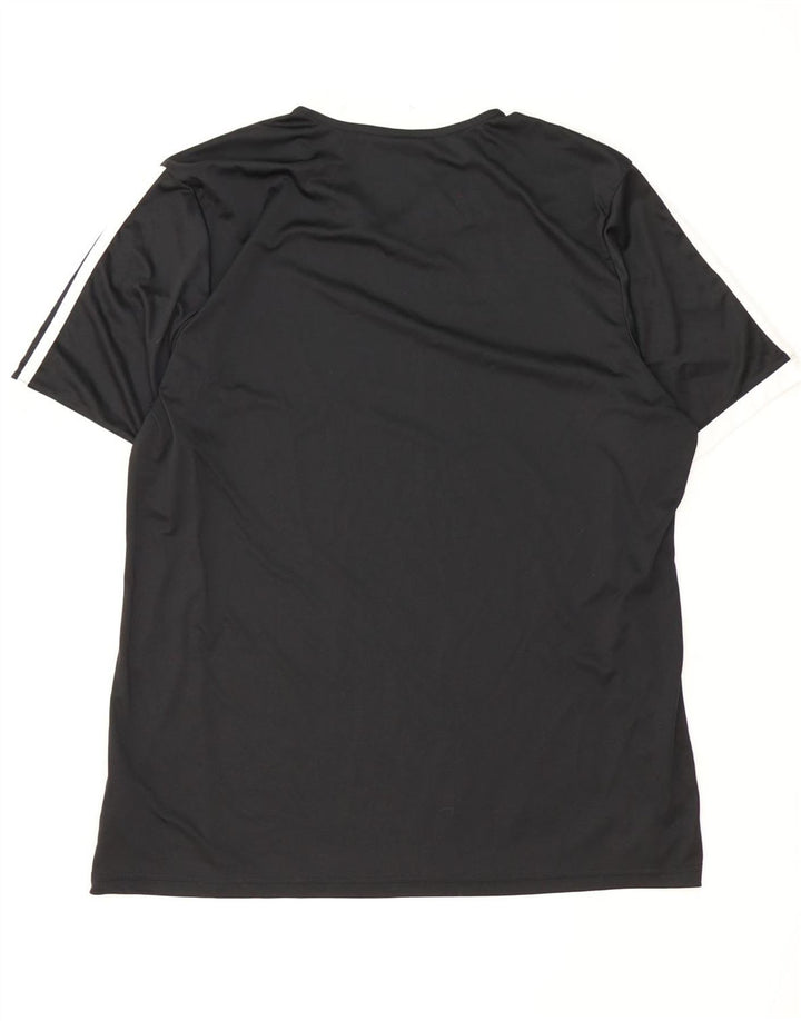 Ανδρικό T-Shirt Climalite Adidas Top XL Μαύρο Πολυεστέρας