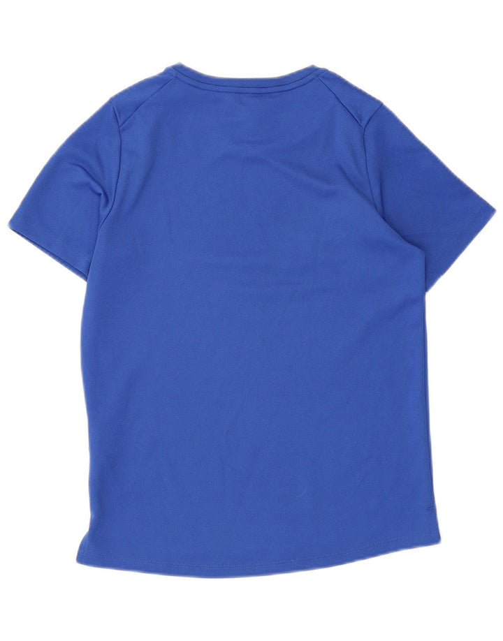Μπλουζάκι Nike Boys Dri Fit T-shirt 10-11 ετών μεσαίο μπλε πολυεστέρας